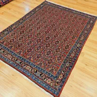 قالیچه دستباف بیجار زمینه روناسی|فرش|تهران, اکباتان|دیوار