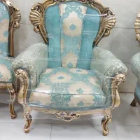 مبل ۹نفره سلطنتی مدل نیلوفر تمام راش درحد|مبلمان خانگی و میز عسلی|رشت, آزادگان|دیوار