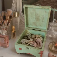 جعبه پتینه کهنه کاری