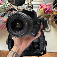 دوربین کنون با لنز 300-75|دوربین عکاسی و فیلمبرداری|رشت, شهرک قدس|دیوار