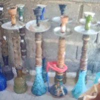 چند عدد قلیان اببندی شده