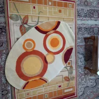 گلیم فرش ماشینی به همراه فرش ماشینی