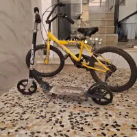 دوچرخه سایز۲۰ همراه اسکوتر