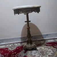 میز تلفن برنجی