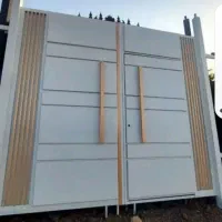 تولیدی درب های باغی ، حیاطی  سه لنگه نفرو ،گاراژی