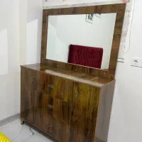 میز آرایشی دوتا پا تختی و جاکفشی تاشو
