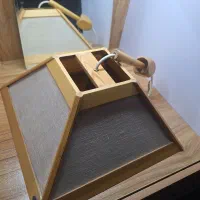 لوستر چوبی ،طراحی ساده و زیبا