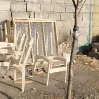 صندلی .خام|میز و صندلی غذاخوری|زبرخان, |دیوار