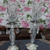 شمعدان شیشه ای