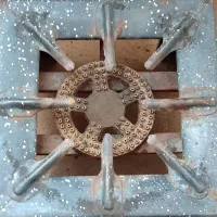 اجاق پلوپز تک شعله40/40،کیاب پز چهارشعله در حد نو