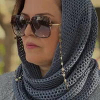 شال رینگی دست بافت کاموا خارجی نو نو