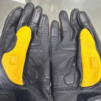 دستشکش تمام چرم موتور سواری حرفه ای