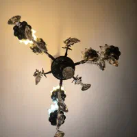 لوستربرنزی|لوستر و چراغ آویز|تبریز, |دیوار