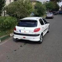 پژو 206 سفید مدل ۹۷ تیپ پنج tu5 خوش رخ و سلامت|خودرو سواری و وانت|رشت, رشتیان|دیوار