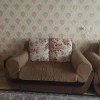 یک دست مبل راحتی ۷ نفره|مبلمان خانگی و میز عسلی|ری, امین آباد|دیوار