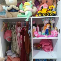 کمد دو در و تخت کودک و نوجوان از برند معتبر ژیک|تخت و سرویس خواب|لاهیجان, کوه بیجار|دیوار