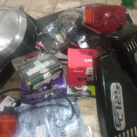 لوازم برقی هوندا سی جی اصل ژاپن+باک و دری مشکی|قطعات یدکی و لوازم جانبی|اصفهان, سپاهان‌شهر|دیوار