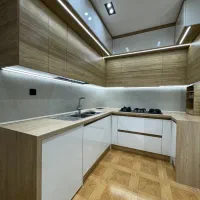 اجرای کابینت به صورت حرفی با پرداخت ویژه|مصالح و تجهیزات ساختمان|رشت, آتشگاه|دیوار