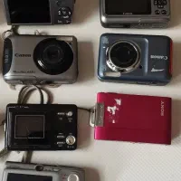 تعدادی دوربین دیجیتال و فیلمبرداری|دوربین عکاسی و فیلم‌برداری|اراک, |دیوار