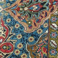 قالی کاشمر|فرش|ری, اقدسیه|دیوار