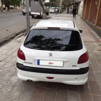 ۲۰۶ اتومات در حد ۴۰۲ (زیرخاکی بدون رنگ بدون ضربه)|خودرو سواری و وانت|گرگان, |دیوار