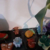 شمع سازی گلها