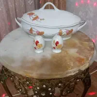 سوپ خوری و نمکدان اشانتیون فنجان خورشیدی|ظروف سرو و پذیرایی|تبریز, |دیوار