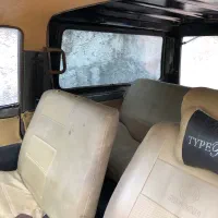 پاترول دو درب متالیک مشکی|خودرو کلاسیک|زیرآب, |دیوار