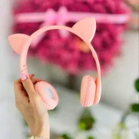 هدفون بیسیم بلوتوثی گربه ای چراغدار نو وآکبند|پخش‌کننده همراه|تبریز, |دیوار