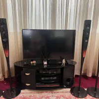 سینما خانواده ال جی به همراه تلوزیون ال جی و میز