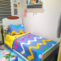 تخت یک نفره کودک تانوجوان|تخت و سرویس خواب|رشت, رشتیان|دیوار