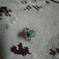 انگشتر نقره زنانه آبکاری طلا|جواهرات|کرمانشاه, |دیوار