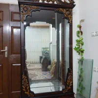 بوفه چوبی ۴ طبقه طرح سلطنتی