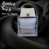 دستبند سنگ هائولیت سفید کد 203|جواهرات|شیراز, ارم|دیوار