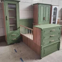 سرویس خواب کودک باطراحی نرم و ایمن برای خوابی آرام