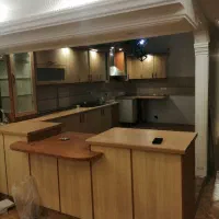 کابینت همراه با هود و سینک ظرفشویی