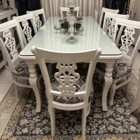 میز ناهار خوری 8 نفره|میز و صندلی غذاخوری|پردیس, فاز ۱۱|دیوار