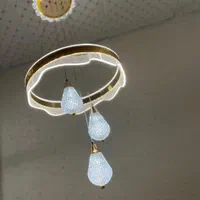 لوستر سه شعله کریستال هوشمند با ریموت کنترل|لوستر و چراغ آویز|تهران, نیروی هوایی (پیروزی)|دیوار