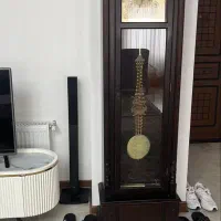 ساعت ایستاده چوبی