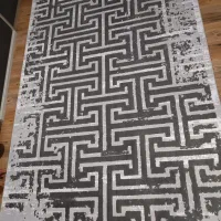 گلیم چهارمتری سالم رنگ طوسی