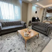 مبل ۵ نفره چستر|مبلمان خانگی و میز عسلی|رشت, ساغری سازان|دیوار
