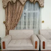 کتیبه پرده به همراه والان