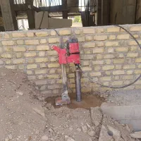 کرگیری یا مغزه گیری بتن