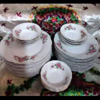 سرویس چینی گلسرخی قیمت در چت