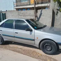 ماشین ۴۰۵ مدل ۸۹ رنگ نقره ای