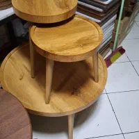 میز عسلی بشقابی