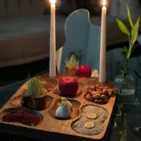 هفت سین چوبی|صنایع دستی و سایر لوازم تزئینی|کرمان, |دیوار