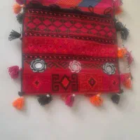 یک خورجین.و یک سفره سنتی هردو دست باف