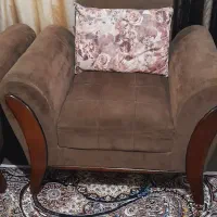 مبل هفت نفره سالم و تمیز|مبلمان خانگی و میز عسلی|گنبد کاووس, |دیوار
