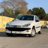 206 تیپ 2 14000 کم کار و تمیز